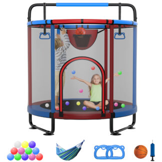 YORIN Trampoline for Kids, 60'' Toddler Mini Trampoline