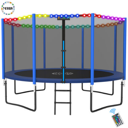 YORIN Trampoline for 4-5 Kids, 12 FT 8 FT 10FT 14FT Trampoline for Adults
